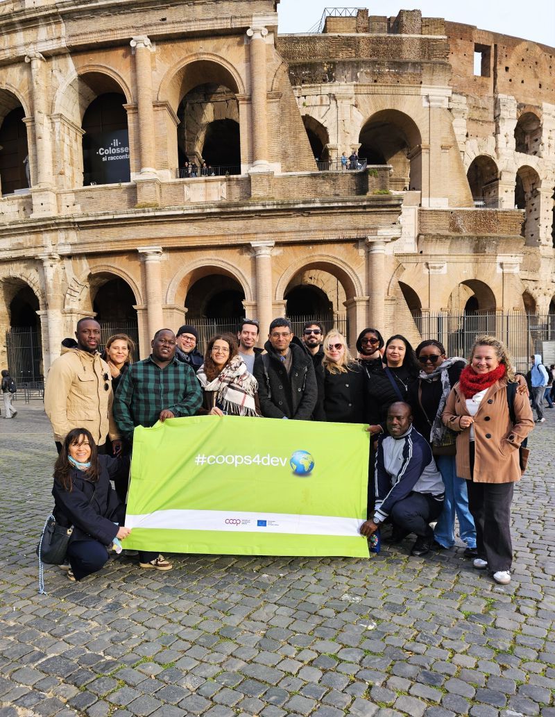 coops4dev team at Rome