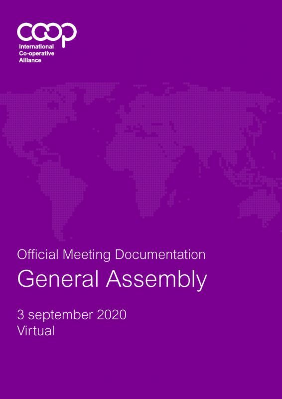 Cover official meeting docs