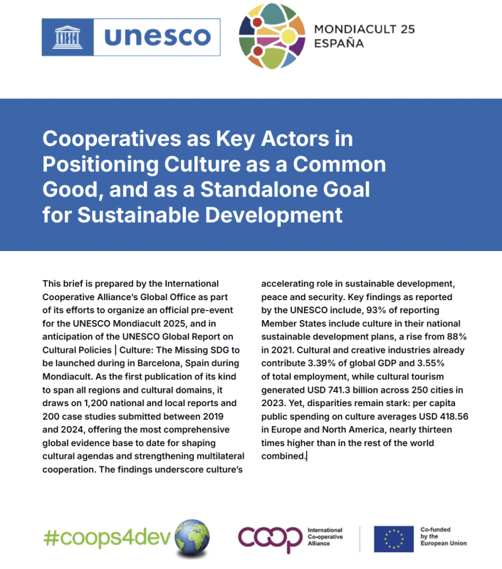 ICA Mondiacult Policy brief