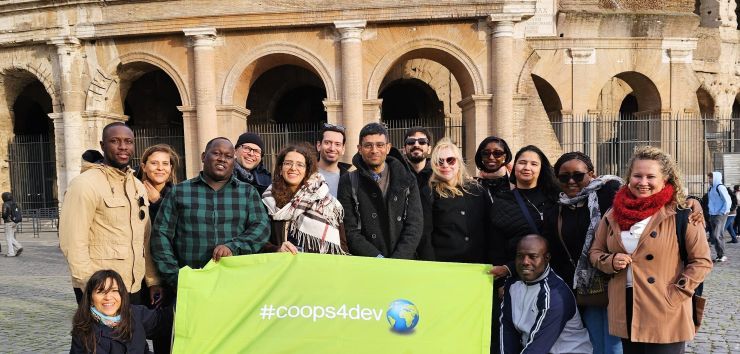 coops4dev team at Rome