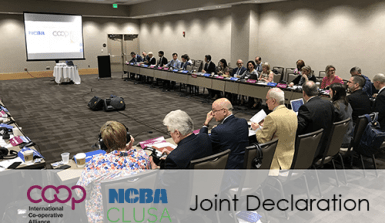 2018 ICA - NCBA CLUSA Joint Declaration Coopsday